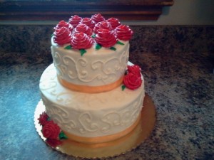A Very Special Wedding Cake